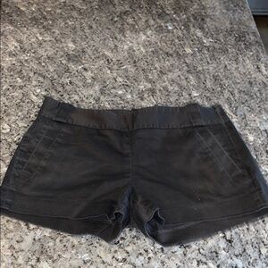J. Crew Black High Waist Shorts